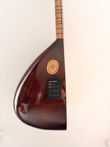 Diyar Professional Long Neck Electric Acoustic Baglama Saz With Fishman