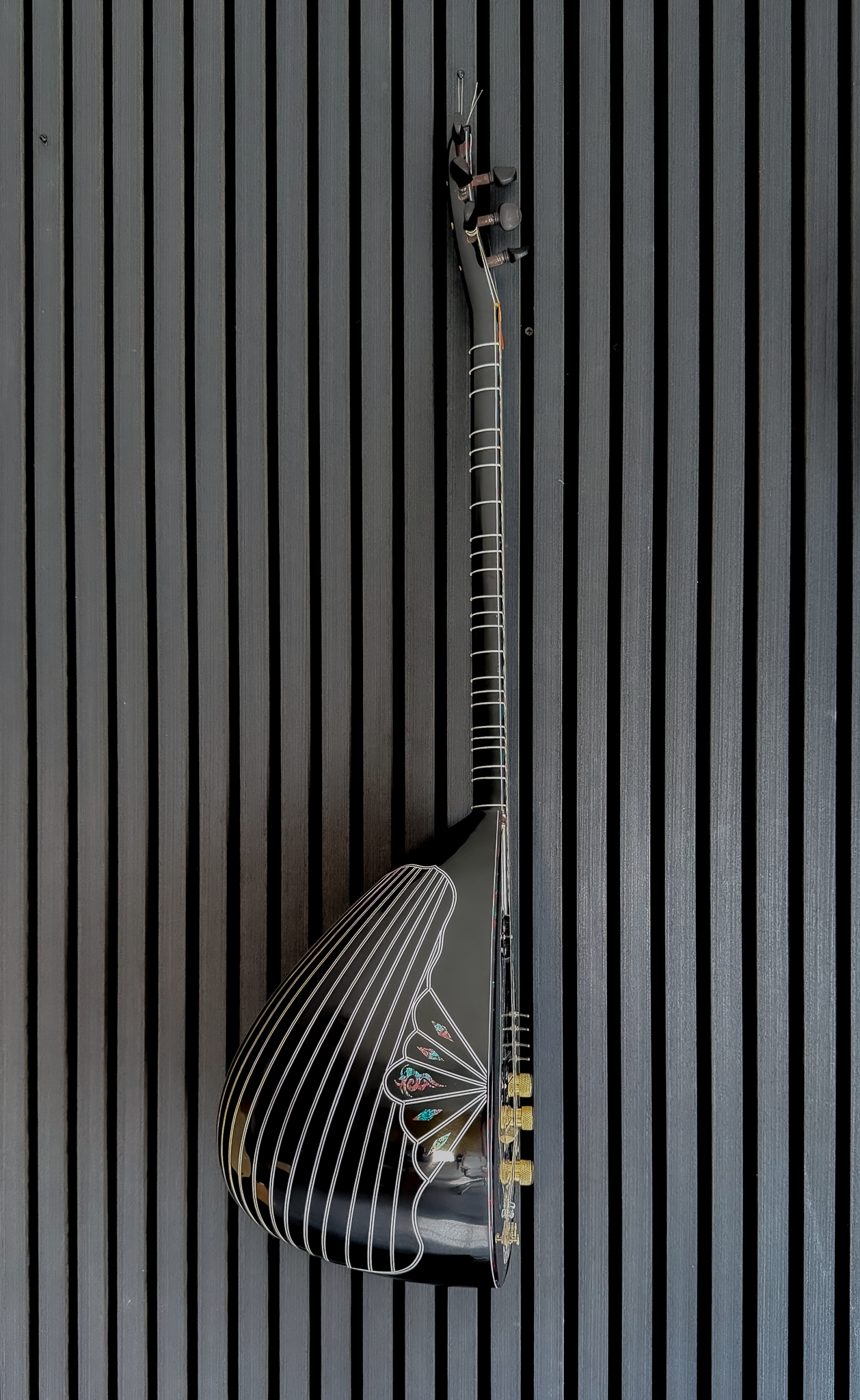 Handmade Special Long Neck Maple Electric Saz
