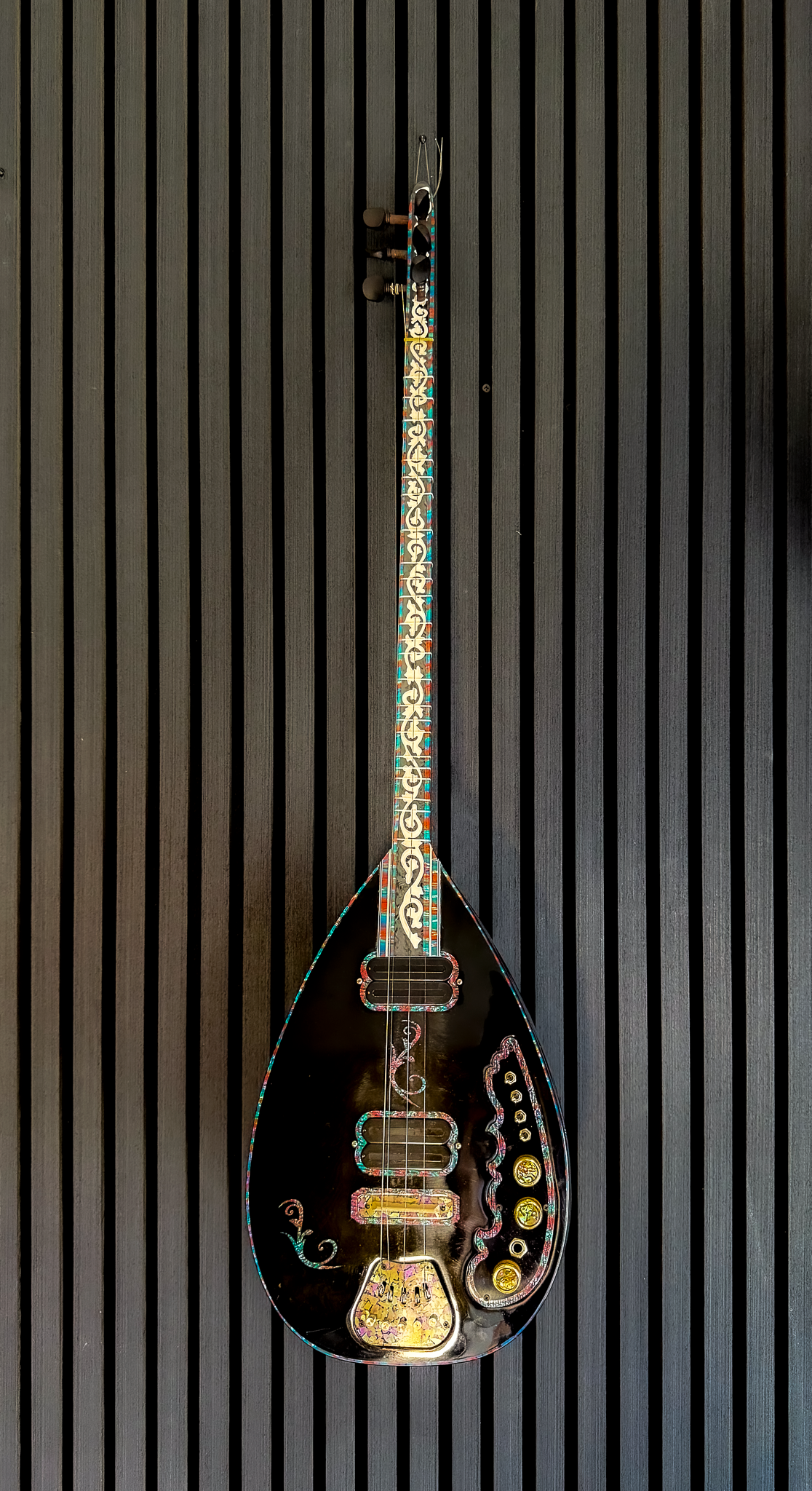 Handmade Special Long Neck Maple Electric Saz