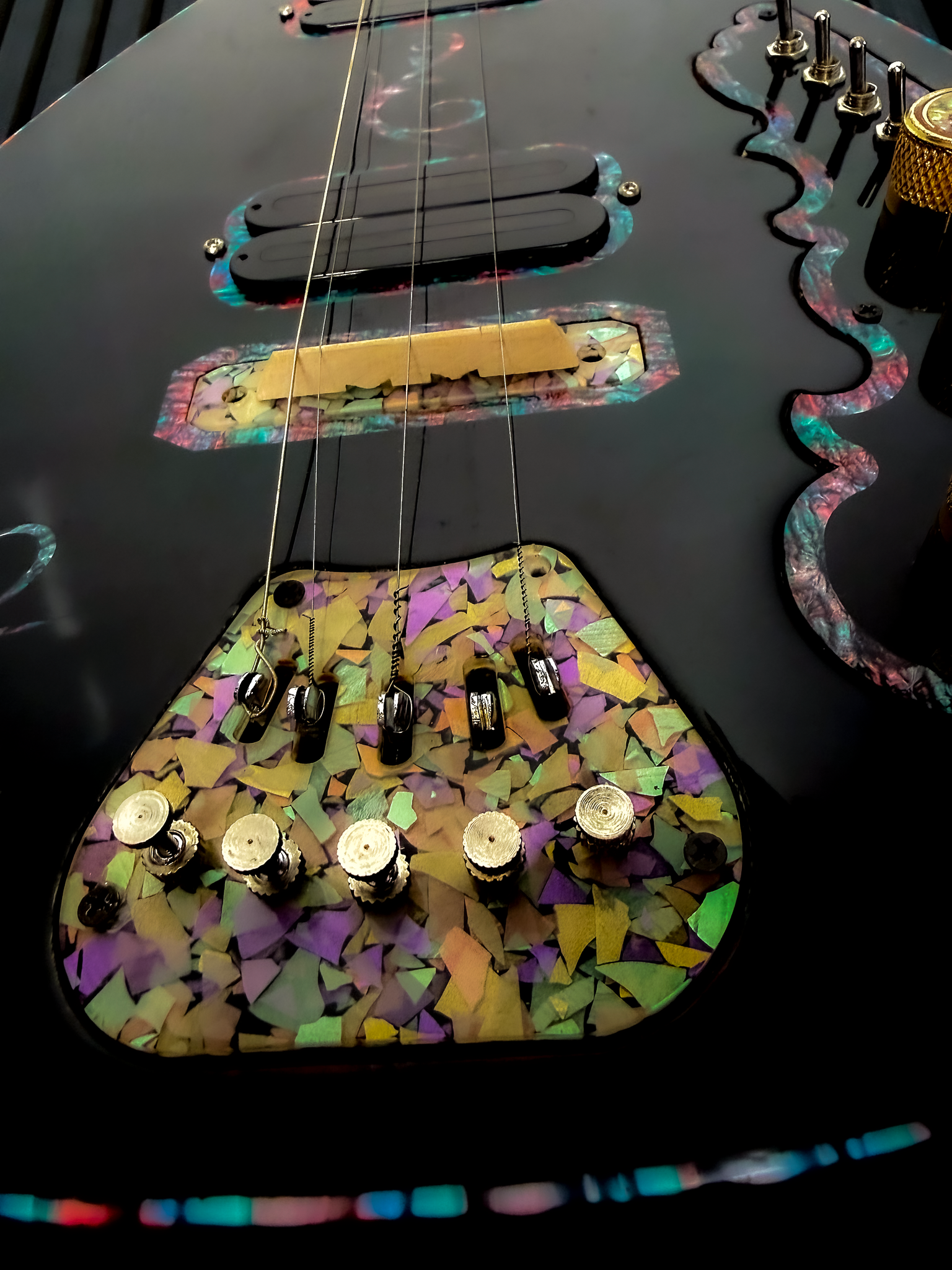 Handmade Special Long Neck Maple Electric Saz