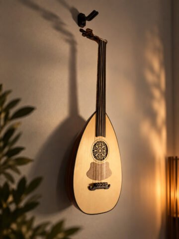 Handcrafted Traditional Lavta (Istanbul Lute / Politiki Lavta)